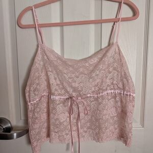 Frederick's of Hollywood Blush Lace Lingerie